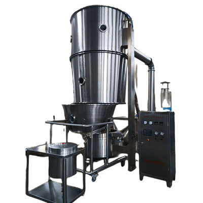 Otomatis GMP Rapid Mixer Fluid Bed Granulator Lab Mesin Farmasi