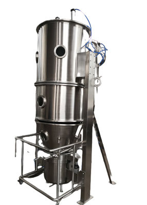 SS Batch Type Verticale Verticale Batch Fluid Bed Droger Garnalen Shell Voor Voedselcontact