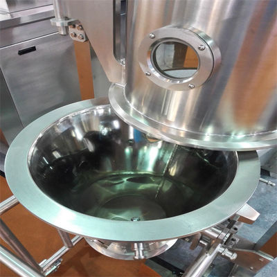 Granulador de lecho fluido de 10 kg, secador por pulverización de lecho fluidizado de secado por pulverización de gránulos de mezcla