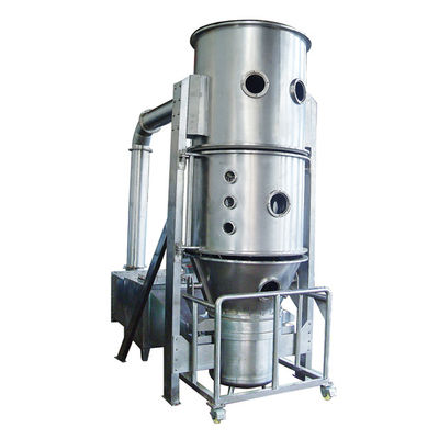 SGS FL ซีรี่ส์ Rapid Fluid Bed Granulator Machine โปรเซสเซอร์อุตสาหกรรม Fluid Bed Dryer