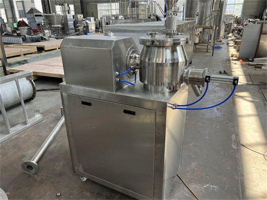 55Kw Φαρμακευτικό υγρό μίξερ Granulator High Shear Granulation Rapid Mixer Granulation