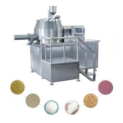 Wet Pharmaceutical High Speed Mixer Granulator Machine For Same Size Granules