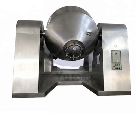 Dry Pharmacy Powder Double Cone Multi Direction Mixer Blender Chemical Mixing Cone
