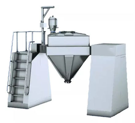 Large Volume Square Cone Mixer For Basil Flavour Seasoning Powder Granules Mixing Machine