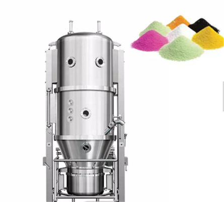 GMP Powder Granules Pellets Fluid Bed Granulation Process for Food Chemical Feedstuff