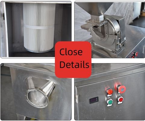 Pulverizer-industrielles Schleifmaschine große Masche des Ertrag-500kgs/H 120