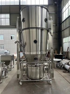 Intermittent Operational Method Fluid Bed Dryer with Customized Design and 1 Coverage